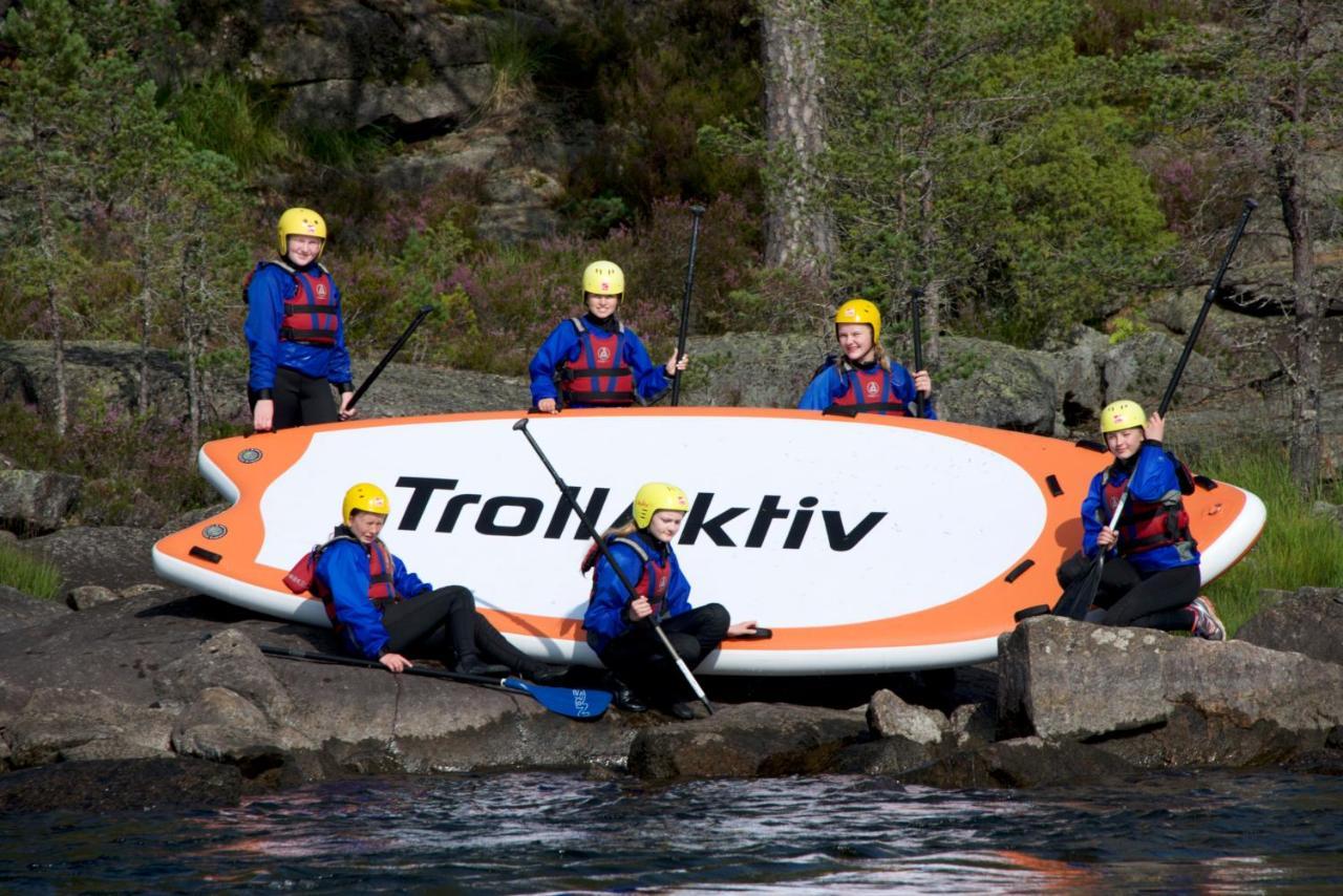 Trollaktiv Evje Hotel Bagian luar foto