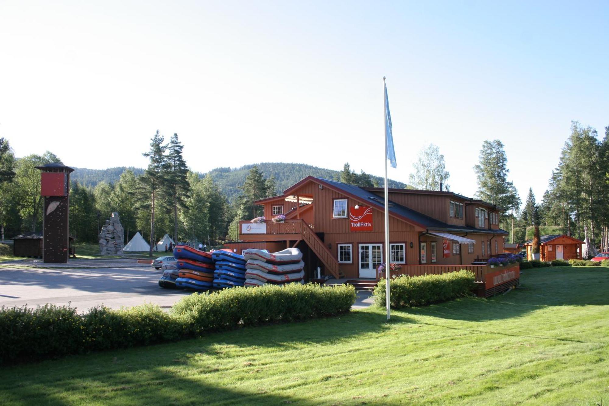 Trollaktiv Evje Hotel Bagian luar foto